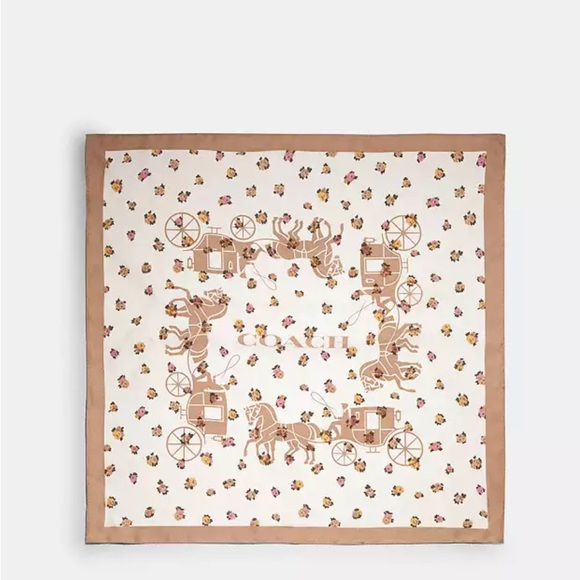 🩷❤️🧡💛💚COACH SILK SCARFS 🩷❤️🧡💛💚 - Picture 2 of 5